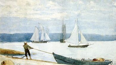 Winslow Homer, Pulling the Dory, 1888