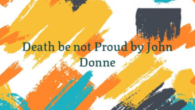 Death be not Proud by John Donne