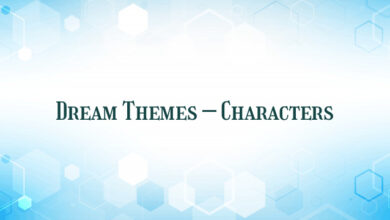 Dream Themes – Characters