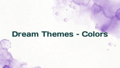 Dream Themes – Colors