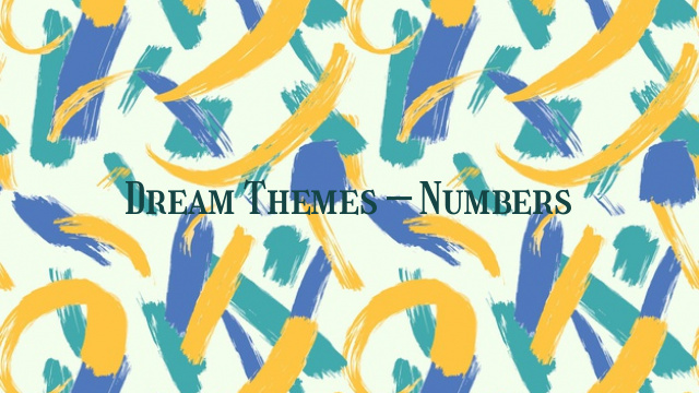 Dream Themes – Numbers