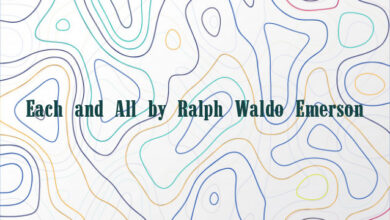 Each and All by Ralph Waldo Emerson