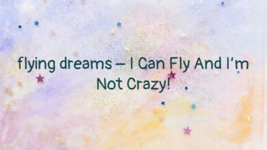 flying dreams – I Can Fly And I’m Not Crazy!