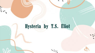 Hysteria by T.S. Eliot