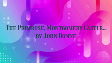 The Primrose, Montgomery Castle… by John Donne