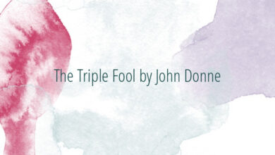 The Triple Fool by John Donne