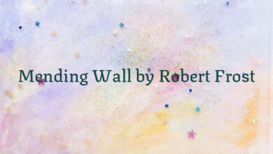 Mending Wall by Robert Frost