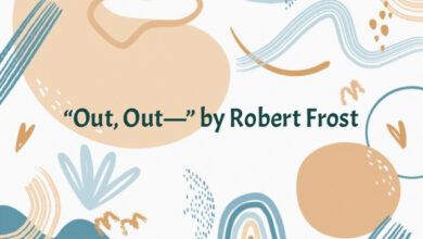 “Out, Out––” by Robert Frost