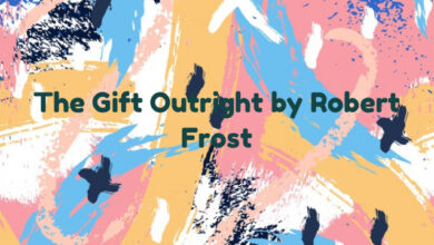 The Gift Outright by Robert Frost