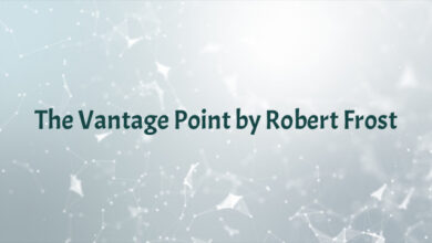 The Vantage Point by Robert Frost