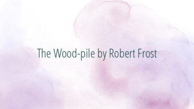 The Wood-pile by Robert Frost