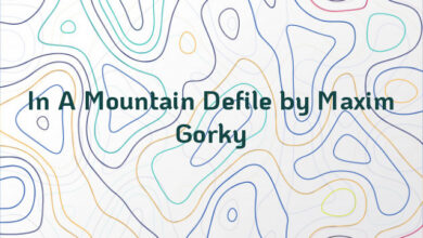 In A Mountain Defile by Maxim Gorky