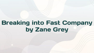 Breaking into Fast Company by Zane Grey