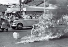 The burning monk, 1963