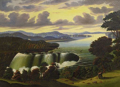 Thomas Chambers, Niagara Falls from Goat Island, 1860