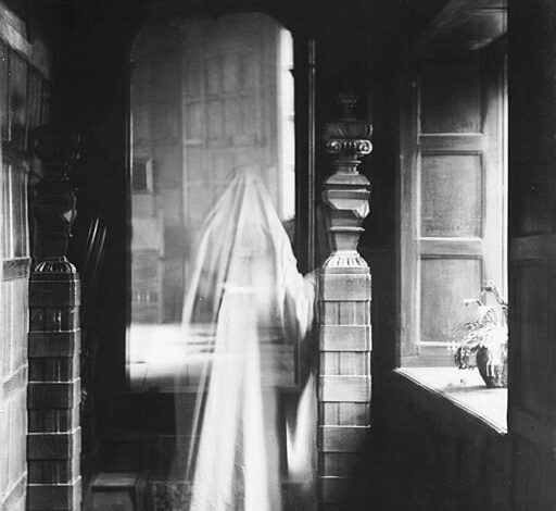 National Archives, UK, Image of a ghost, 1899