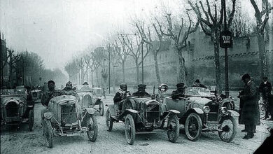 Avignon race from Paris to Nice, 1922