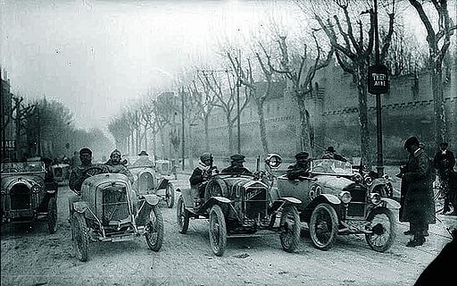 Avignon race from Paris to Nice, 1922