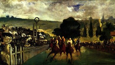 Edouard Manet, Longchamp, 1864