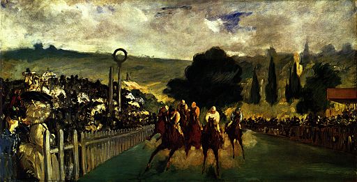 Edouard Manet, Longchamp, 1864