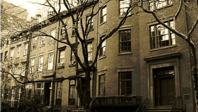 West 16th Street, Flatiron District Greek revival houses circa 1846