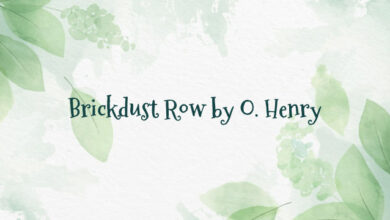 Brickdust Row by O. Henry