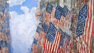 Childe Hassam, Grand Old Flag, 1916