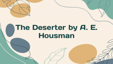 The Deserter by A. E. Housman