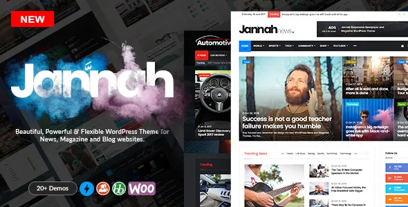 Jannah v5.4.10 – Best Newspaper Magazine News BuddyPress AMP Nulled