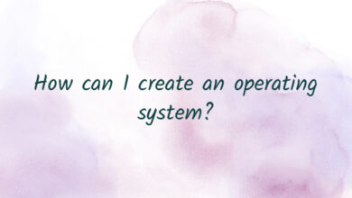 How can I create an operating system?