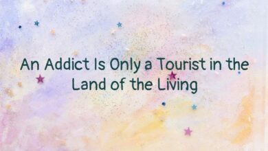 An Addict Is Only a Tourist in the Land of the Living