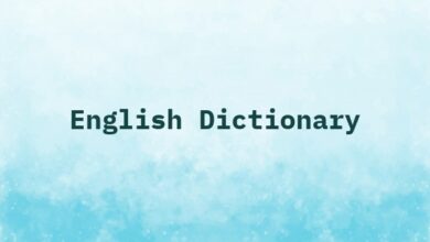 English Dictionary