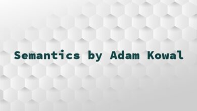 Semantics by Adam Kowal